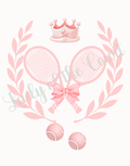 Little Lady Tennis Prints