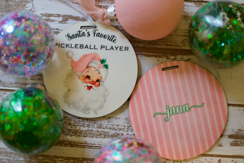 Santa's Favorite Pickleball Player