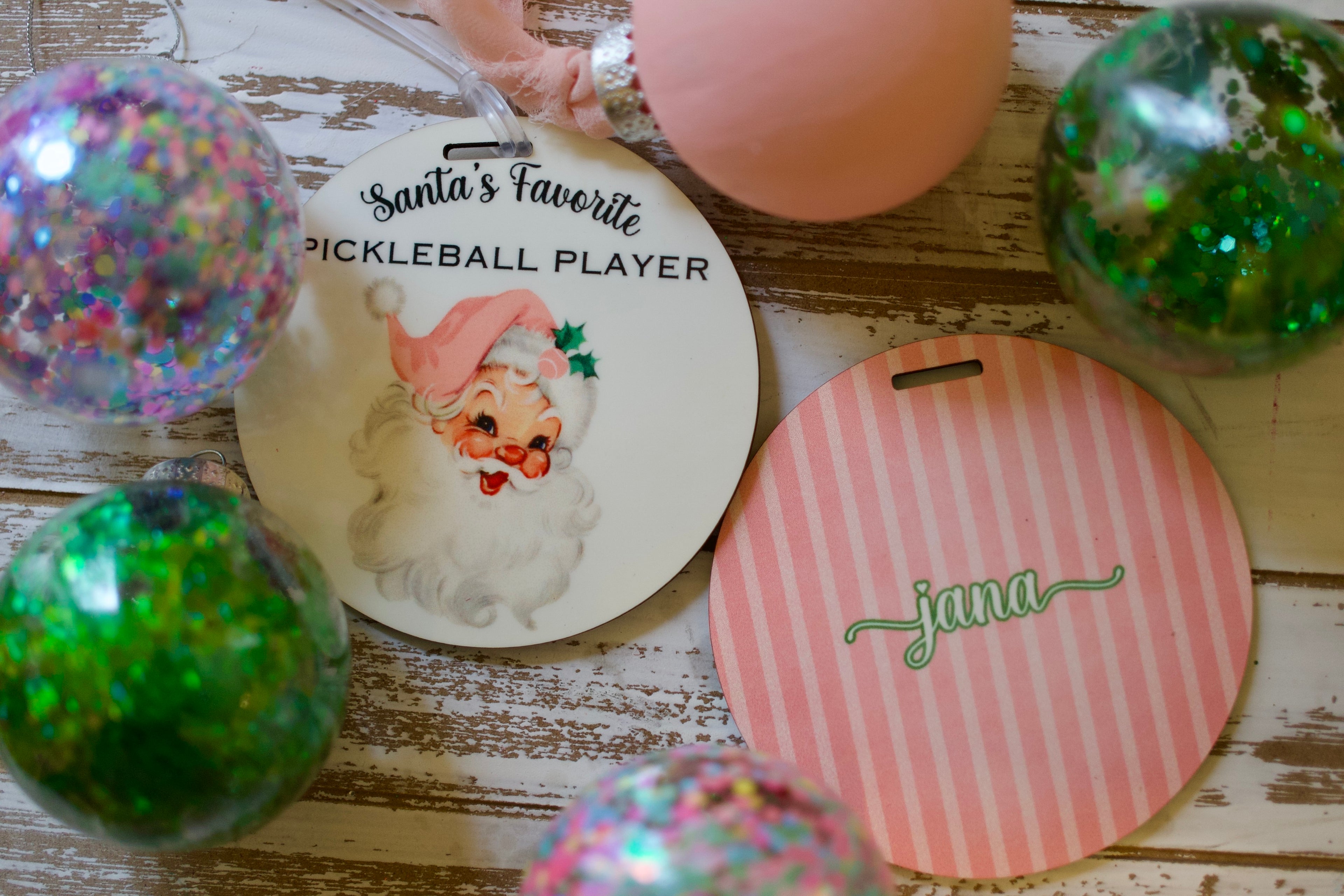 Santa's Favorite Pickleball Player