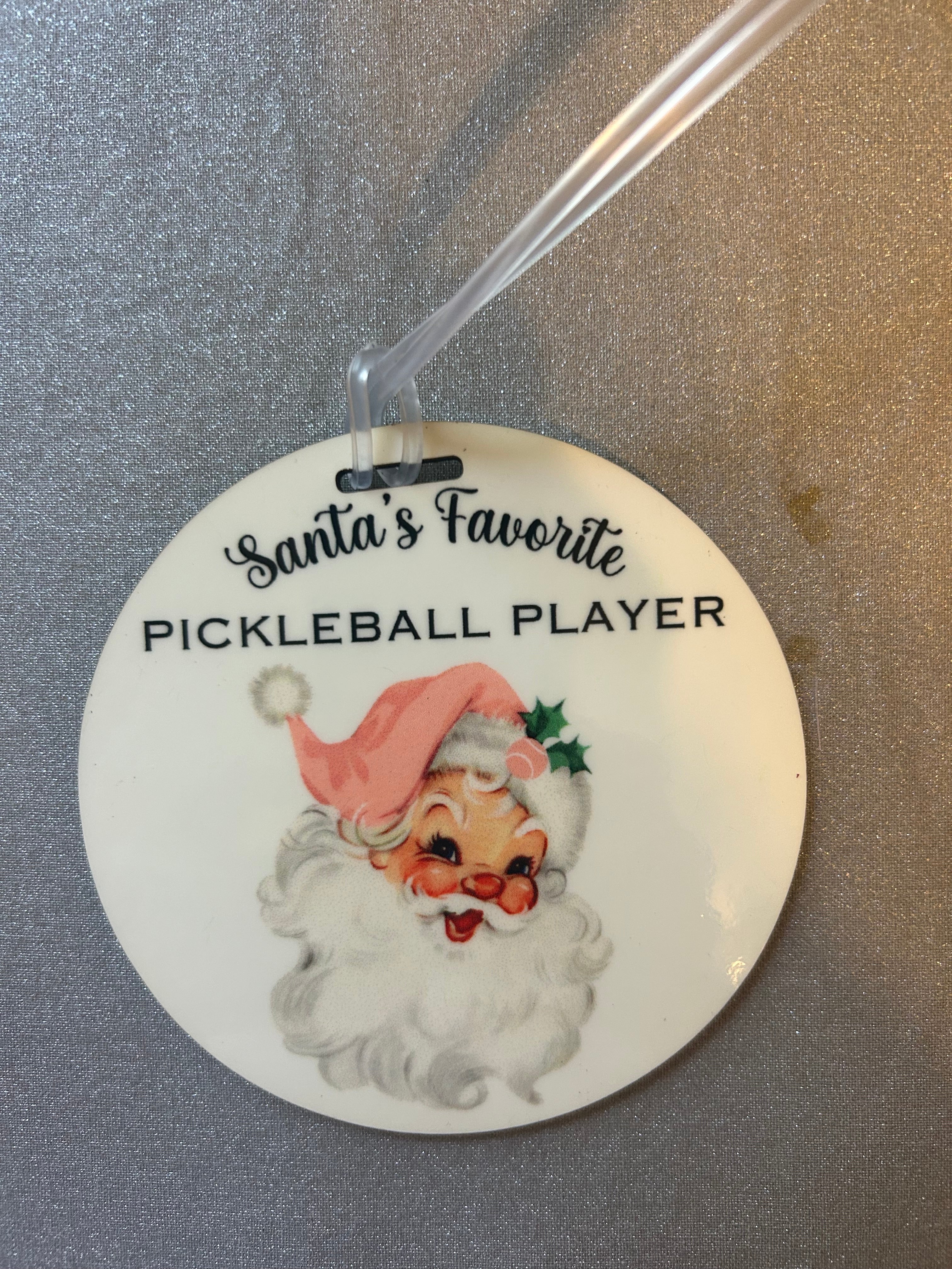 Santa's Favorite Pickleball Player