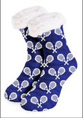 Tennis slipper socks